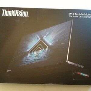 Monitor - M14 Mobile Lenovo ThinkVision Monitor - 61DDUAR6US 14-inch Widescreen
